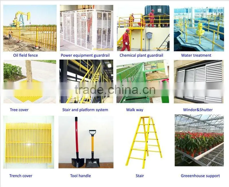 Pultrusion fiberglass angle section, FRP GRP angle beam