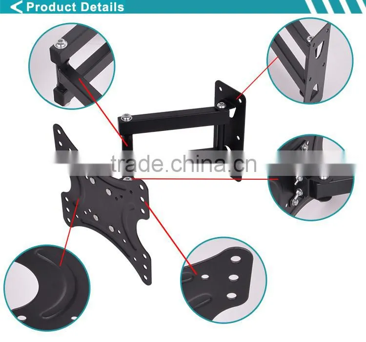 Foshan Chengfeng Sturdy 17"---32" Folding Modern Design Mobile Tv Stand
