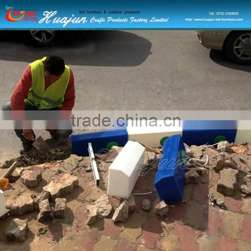 high temperature resistant, led Plastic curbstone