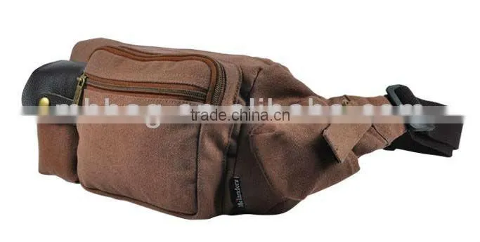 colored canvas waist bag