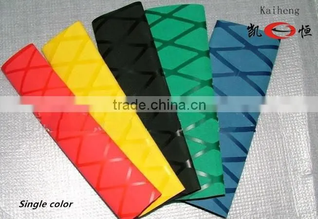 Colorful Nonslip Cross-Lined Heat Shrink Tubing