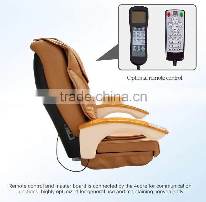 pedicure foot spa back massage recliner chair with magnetic jet 2016