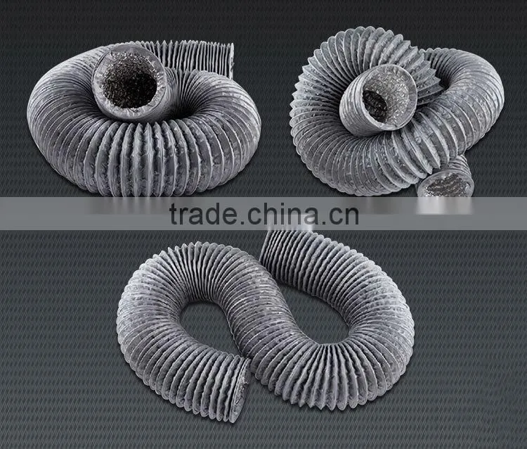 High quality plastic air conditioner hot air pvc flexible duct