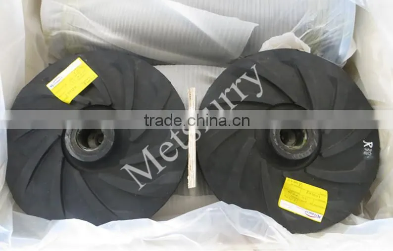 OEM interchangeable centrifugal slurry pump impeller