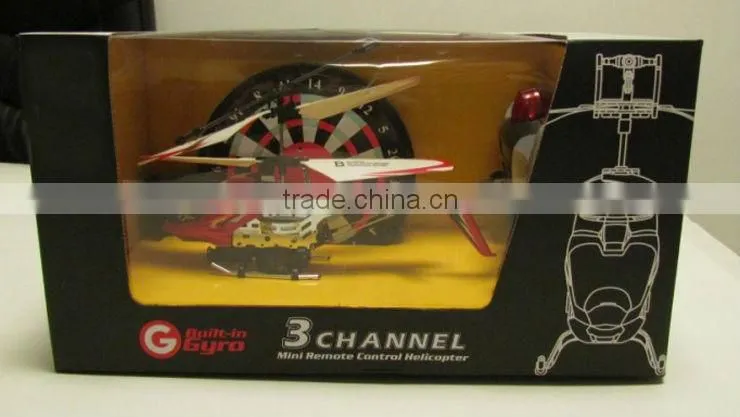 rh-1170668 infrared rc helicopter New arrival 3ch double propellers mini remote control helicopter with gyros