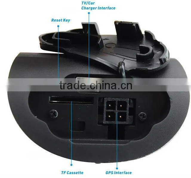 Chelong 2.7 Inch LCD Screen Double Lens True Dual Driving Recorder