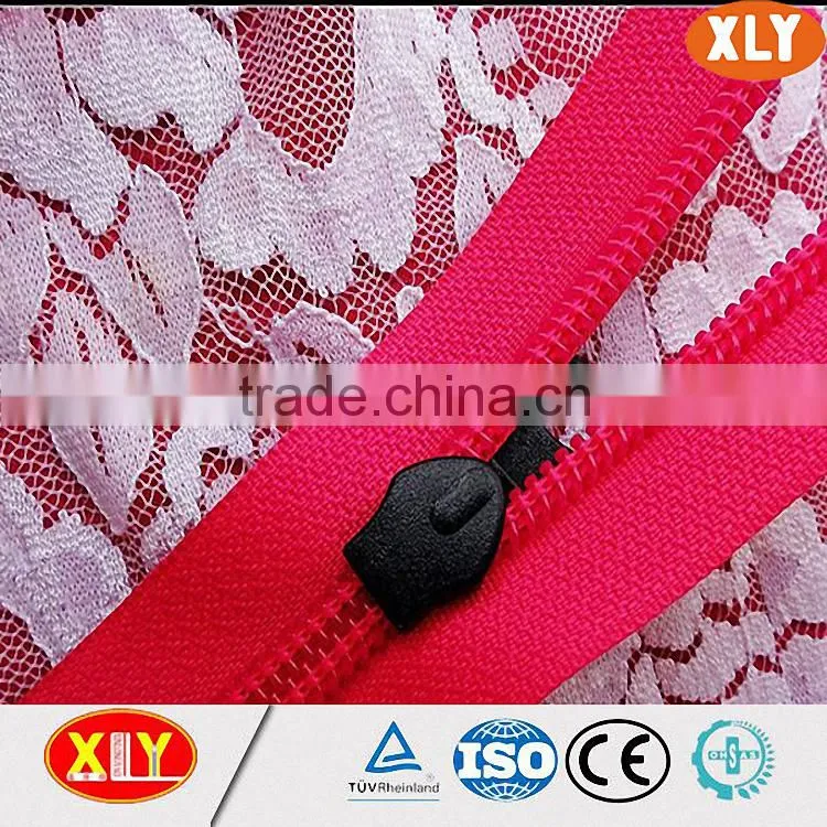 shenzhen xly wholesale open end waterproof zipper