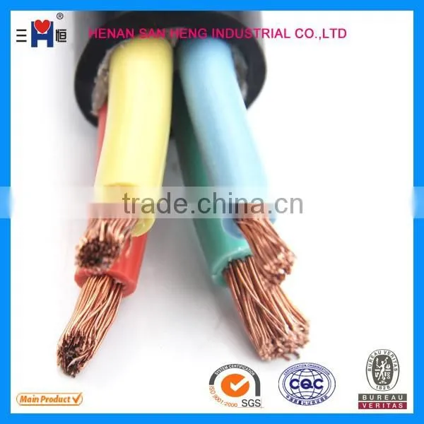 rubber insulation material and construction application cable
