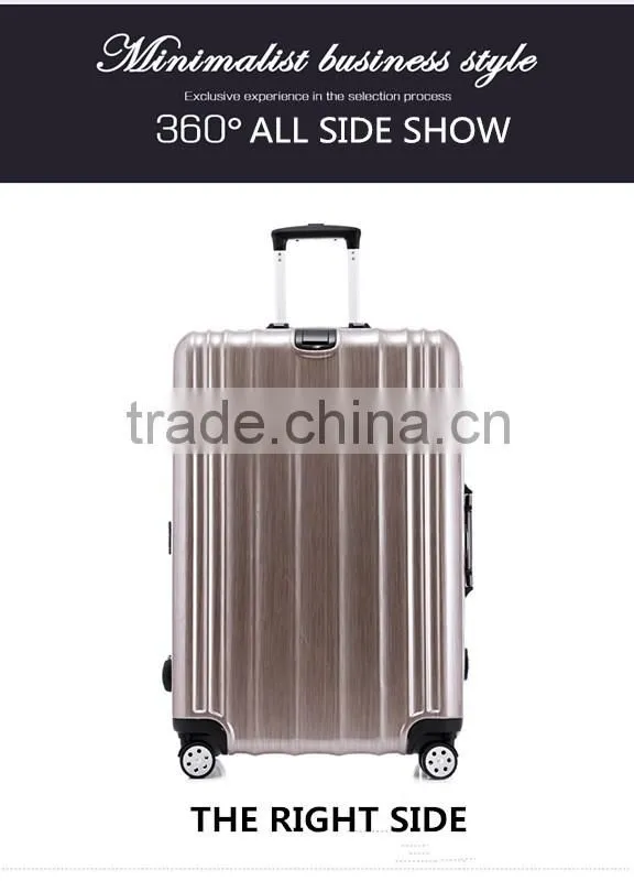 Classic business aluminum frame uprights/suitcase