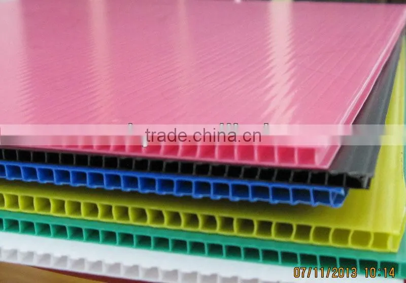 2013 hot sale food grade PP plastic containers made of pp corrugated sheet