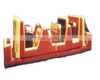 inflatable obstacle for kids and adults , western obstacle course