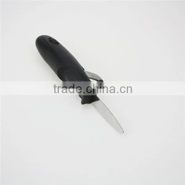 Ultra sharp stainless steel oyster opener