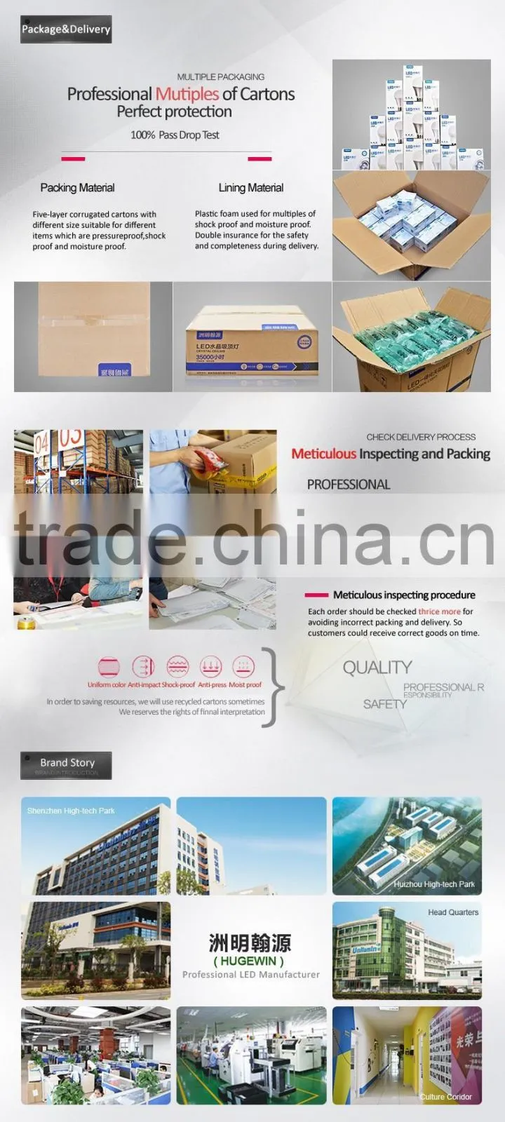 Low price with good quality UL standard LED bulb 10W A60