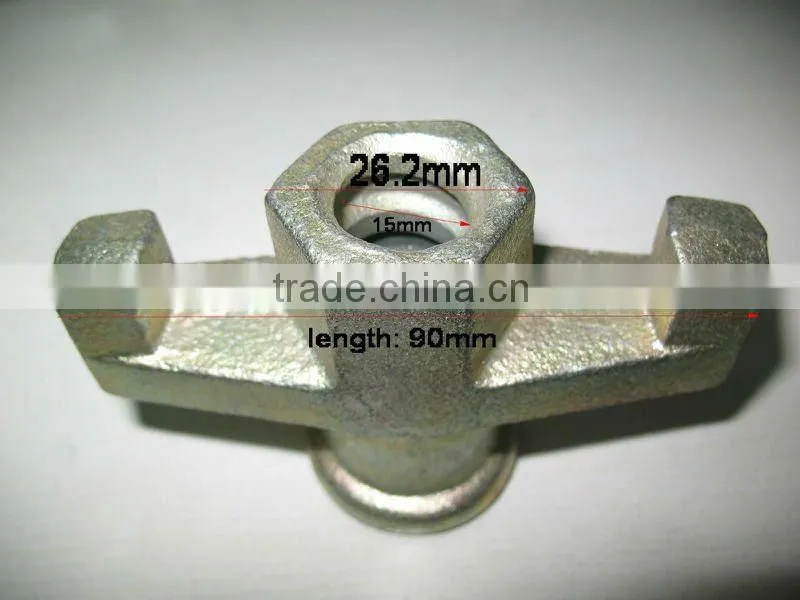 Formwork systemTie rod Wing Nut 300g