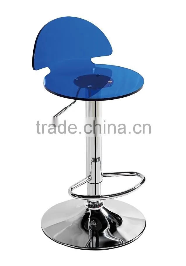 Italian Clear Acrylic Transparent Funky Bar Stool