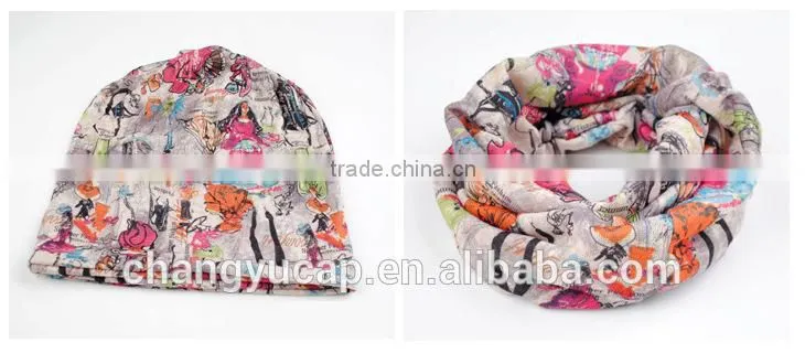 Fashion summer set of thin head scarf/Multi-function scarf