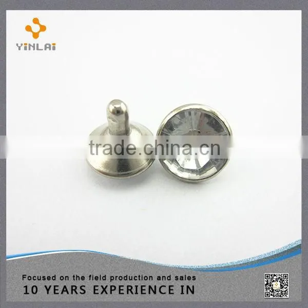 Decorative crystal rivet products manufacture