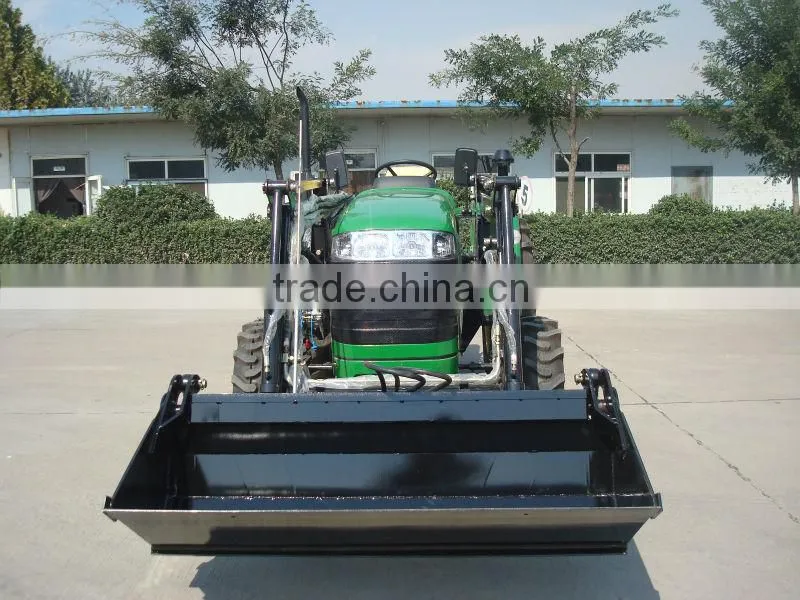 4WD 95 hp 954 tractor backhoe loader with FEL 4 in 1 bucket