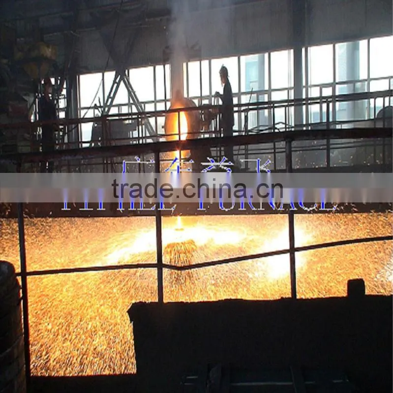Exwork price!! 2500kg Electric Industrial Scrap metal Melting Furnace