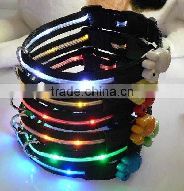Led Safety Pet Collar and Chain
