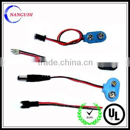 lower price soft & hard shell I type 9v battery holder