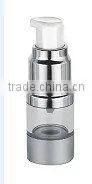 black plastic spray bottle ,20ml black airless bottles