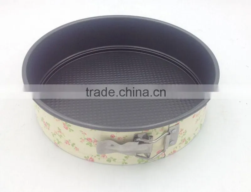 2015 new item springform pan Decal cake mould