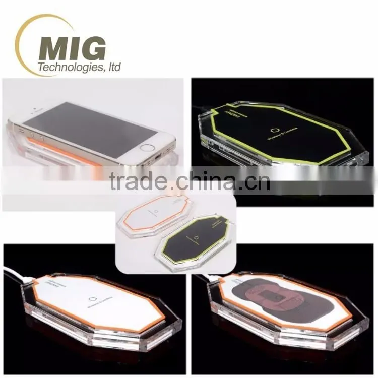 3 Coils Qi Wireless Charger For HTC M7/M8/M8 MINI/M9/A9/E8/E9+/D826/616/D516/D820/D826/D510/D526