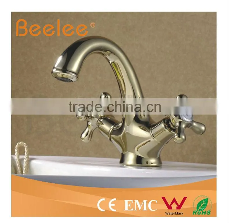 Bathroom bronze sink tap