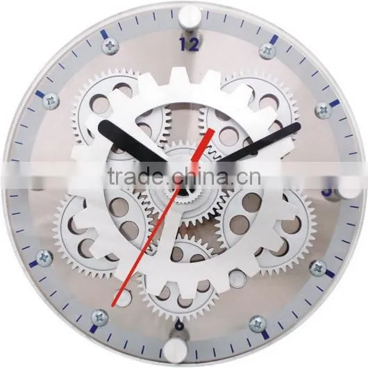 Moving Gear Table/Wall Clock