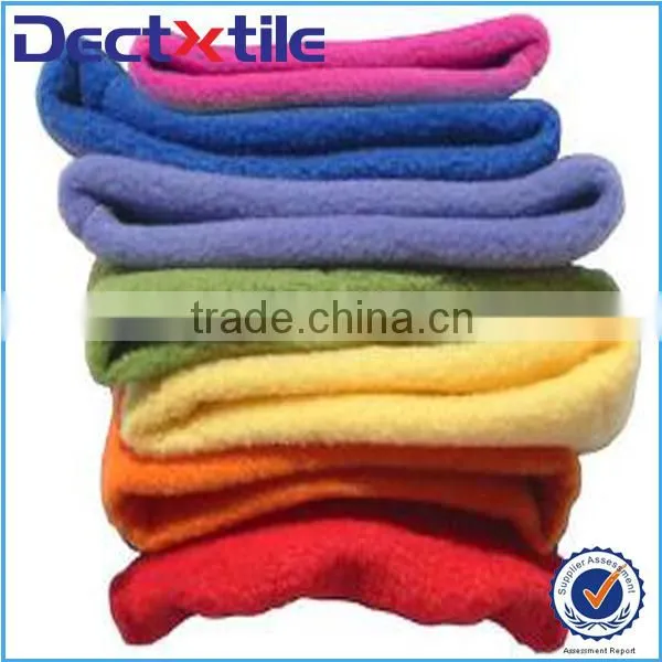 China production fabric for slipper types fleece fabric and dog fabric with high quality