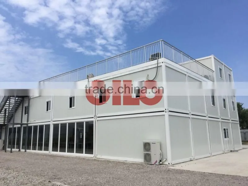 Flat Pack Container for Modular Office Bosch Project in Suzhou