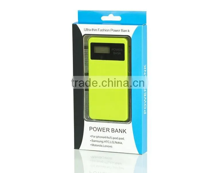 Touch lcd power bank for macbook pro ipad mini