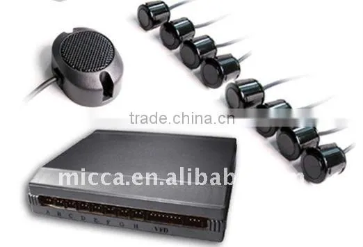 3-stage Buzzer Car Parking Sensor with 8 sensores,Sensor de Aparcamiento con Buzzer tipo(PS302-8)