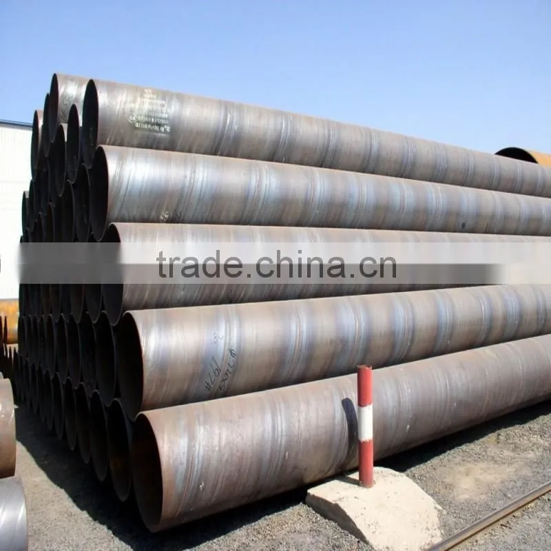 2020*10mm size API 5L PSL1 X42 spiral welded steel pipe