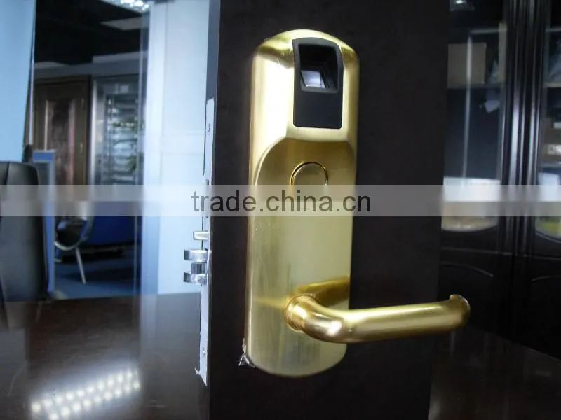 KO-FP90 Remote control fingerprint biometric/ RFID card door lock
