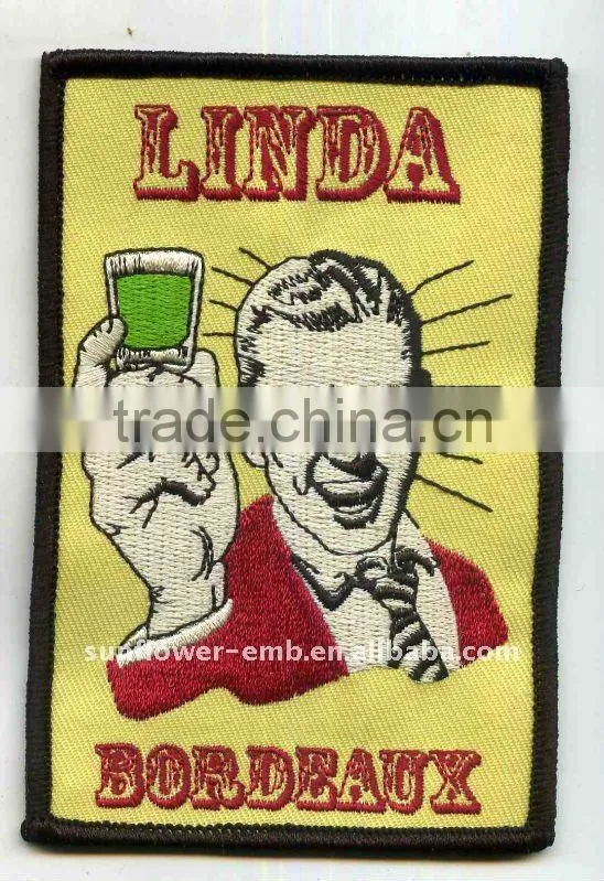 Embroidery club patch