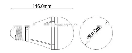 CE,ROHS,FCC remote wifi control rgbw bulbs e27