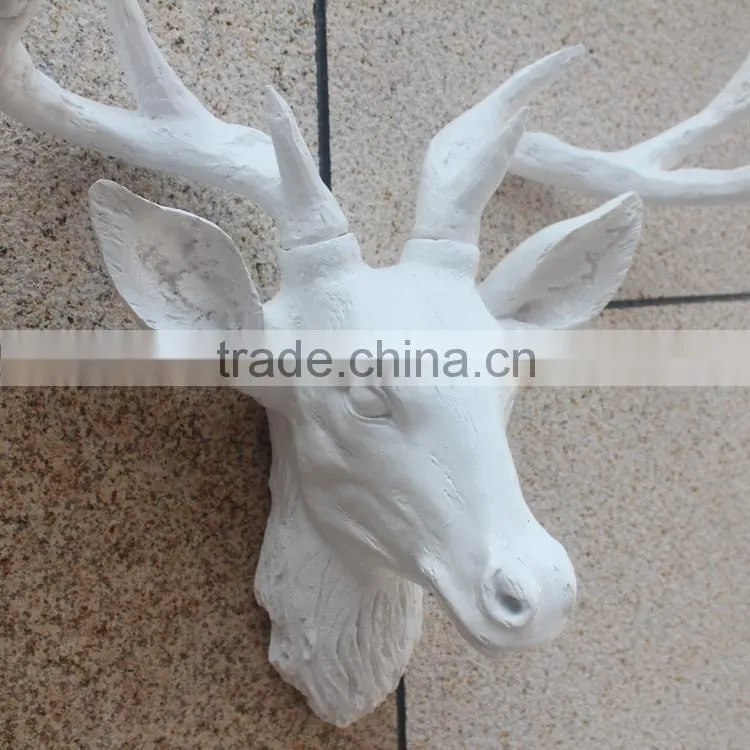 Resin craft good quality home decoration deer head