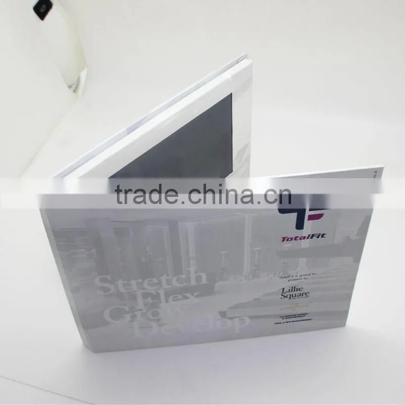 hot sex hd lcd mp4 player promotioal video card/video greeting card