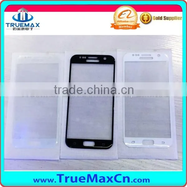 New Product wholesale Tempered Glass Screen Protector For Samsung S7 Curved Glass mobile in stock