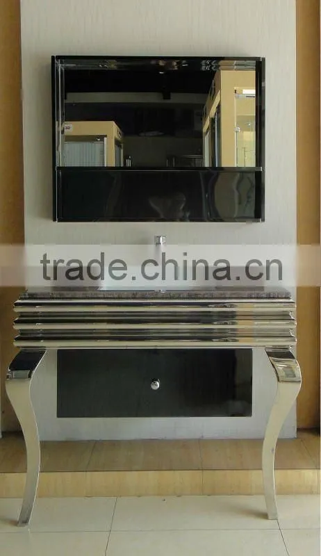 factory direct wholesale stainless steel bathroom vanity N-005