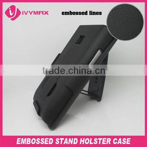 hot hard plastic cellular holster case for LG E400 Optimus L3 cellphone cover