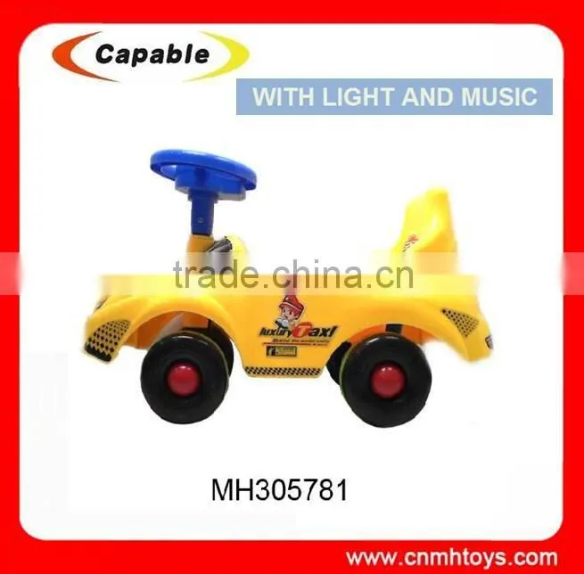 2016 New Wholesale Plastic baby car in ride on baby car