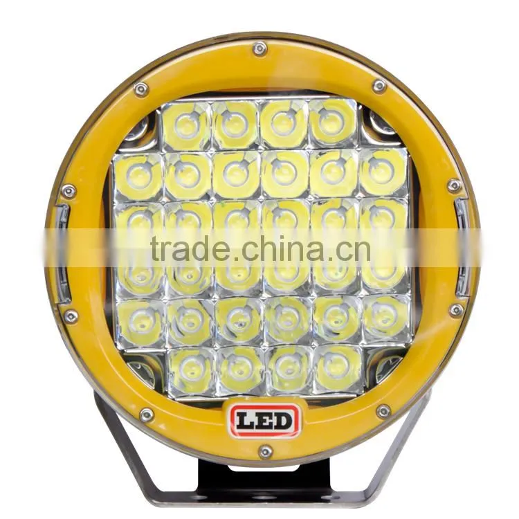 9 inch headlight 9-36v dc flood /spot 96w 35pcs*5w LEDs 160w led driving light