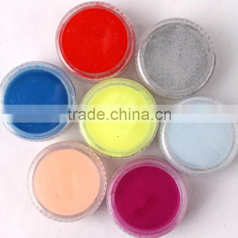 18 MIX colors acrylic powder nail of dust 3D DIY Decoration set