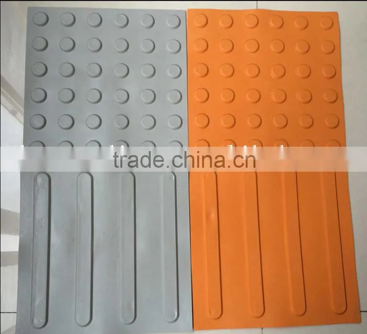 PVC TPU material tactile pvc blind brick care for blind people