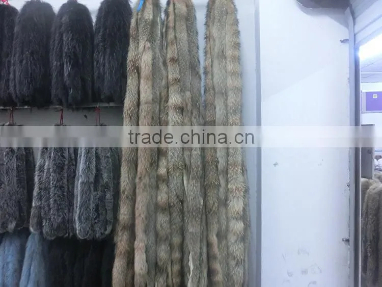 Raccoon Dog Fur For Hood / Raccoon Fur Trimming Strips