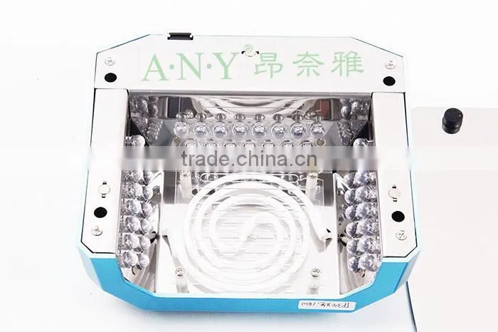 18W Nail Dryer (12WCCFL+6W Powerful LED )CCFL LED Nail Lamp Magnifying Lamp For Nail Art Led Nail Gel Polish Dryer