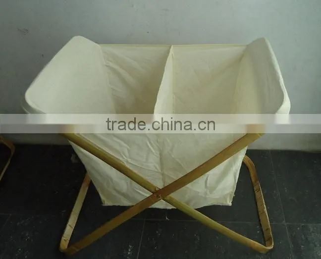 Cheap Bamboo basket from Vietnam, laundry basket with lid